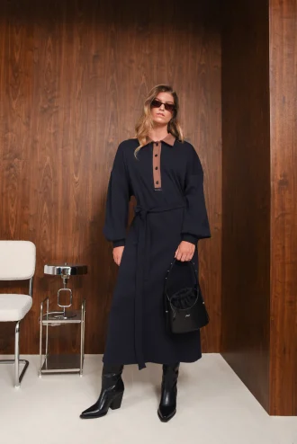 REAL DRESS BLUE BLACK