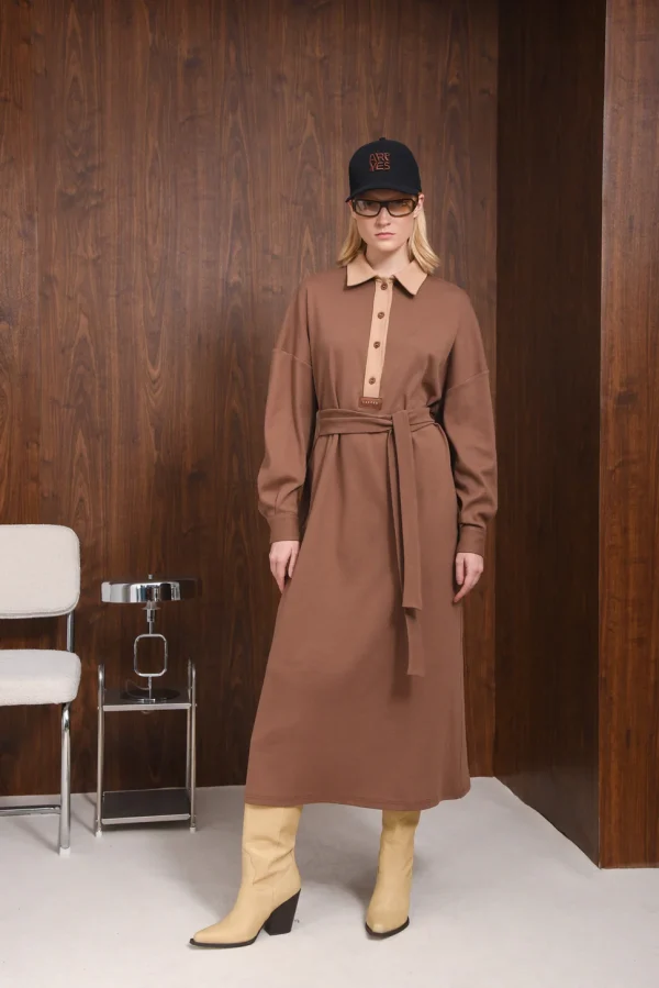 REAL DRESS BROWN