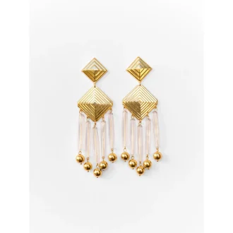 CHANDELIER EARRINGS(gold)