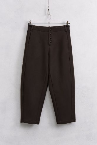 VISCOSE BLEND TROUSERS