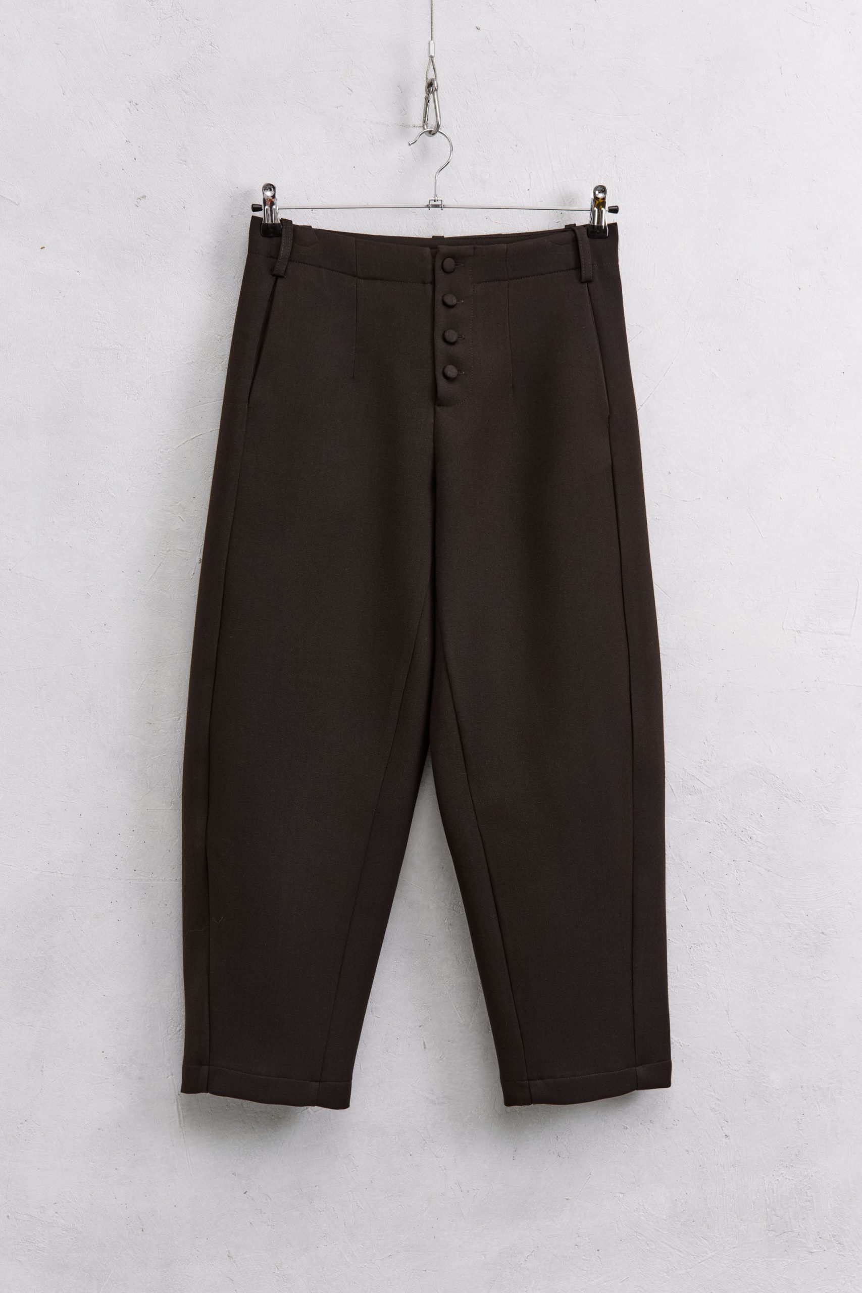 VISCOSE BLEND TROUSERS