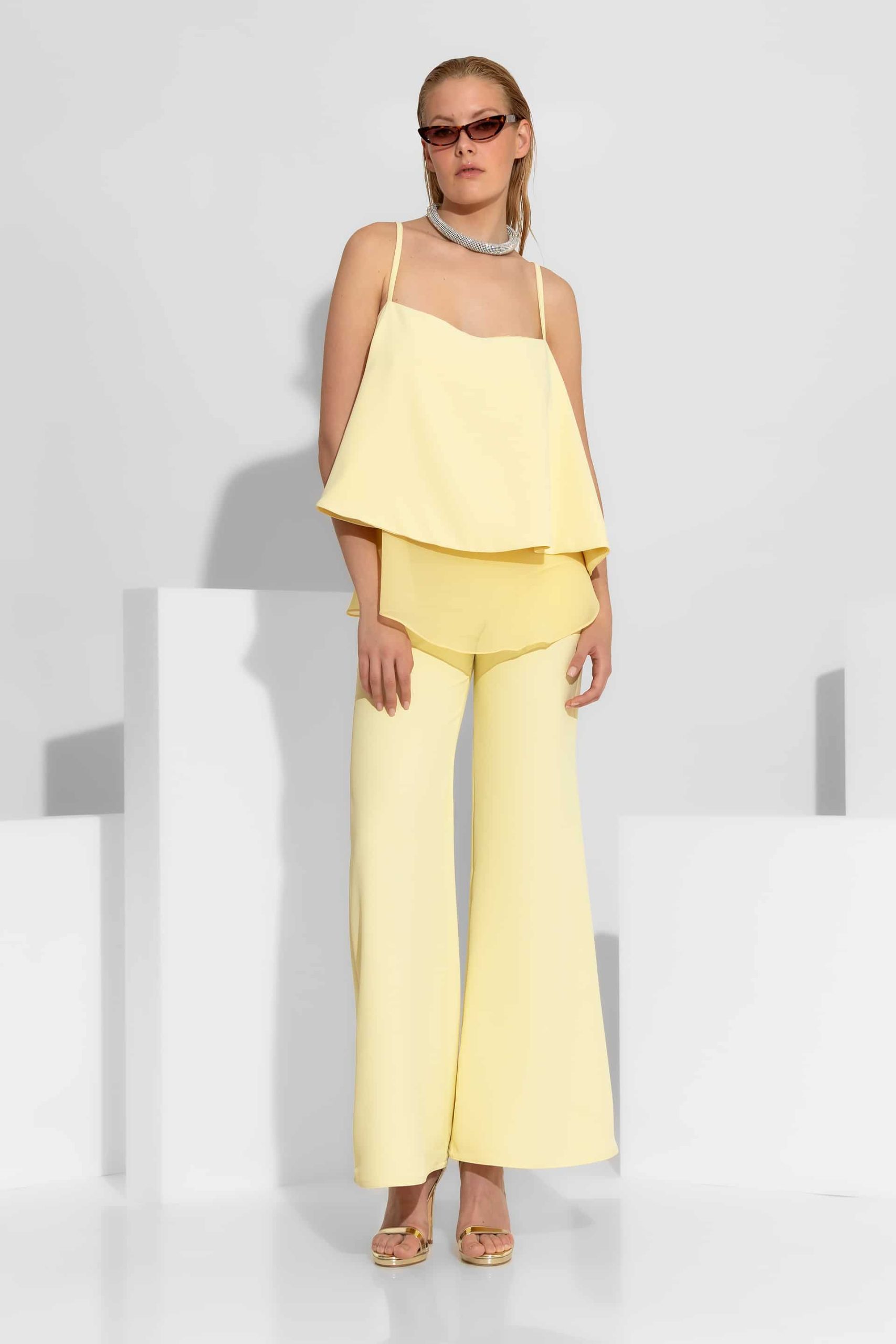 Κρέπ Μακρύ Παντελόνι Καμπάνα