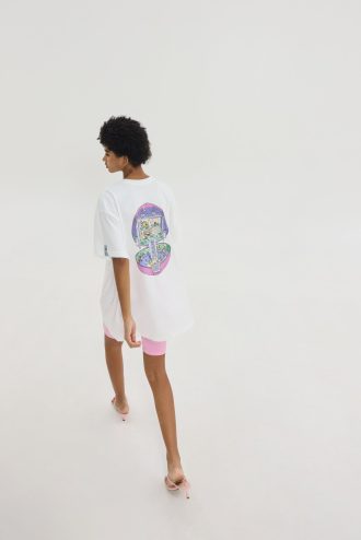 Cheetah T-shirt Off White (Office Pocket)