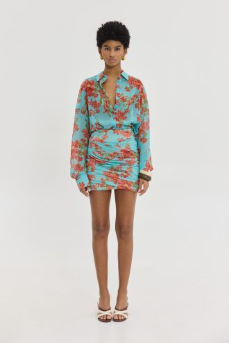 Aperol Skirt (Aqua)