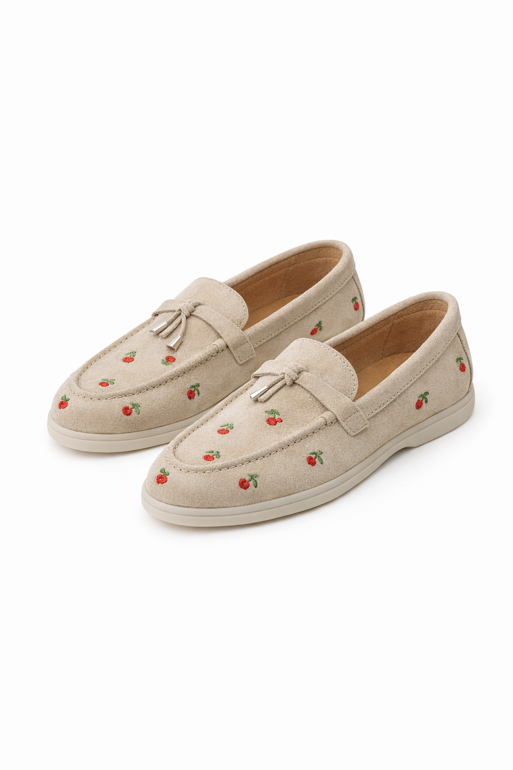 Valentina Loafers beige