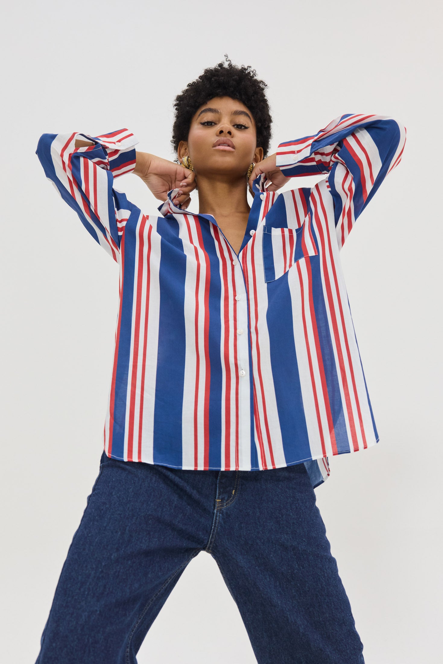 Lora Shirt (Nautica Stripes)