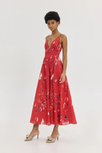 Iriana Dress (Red)