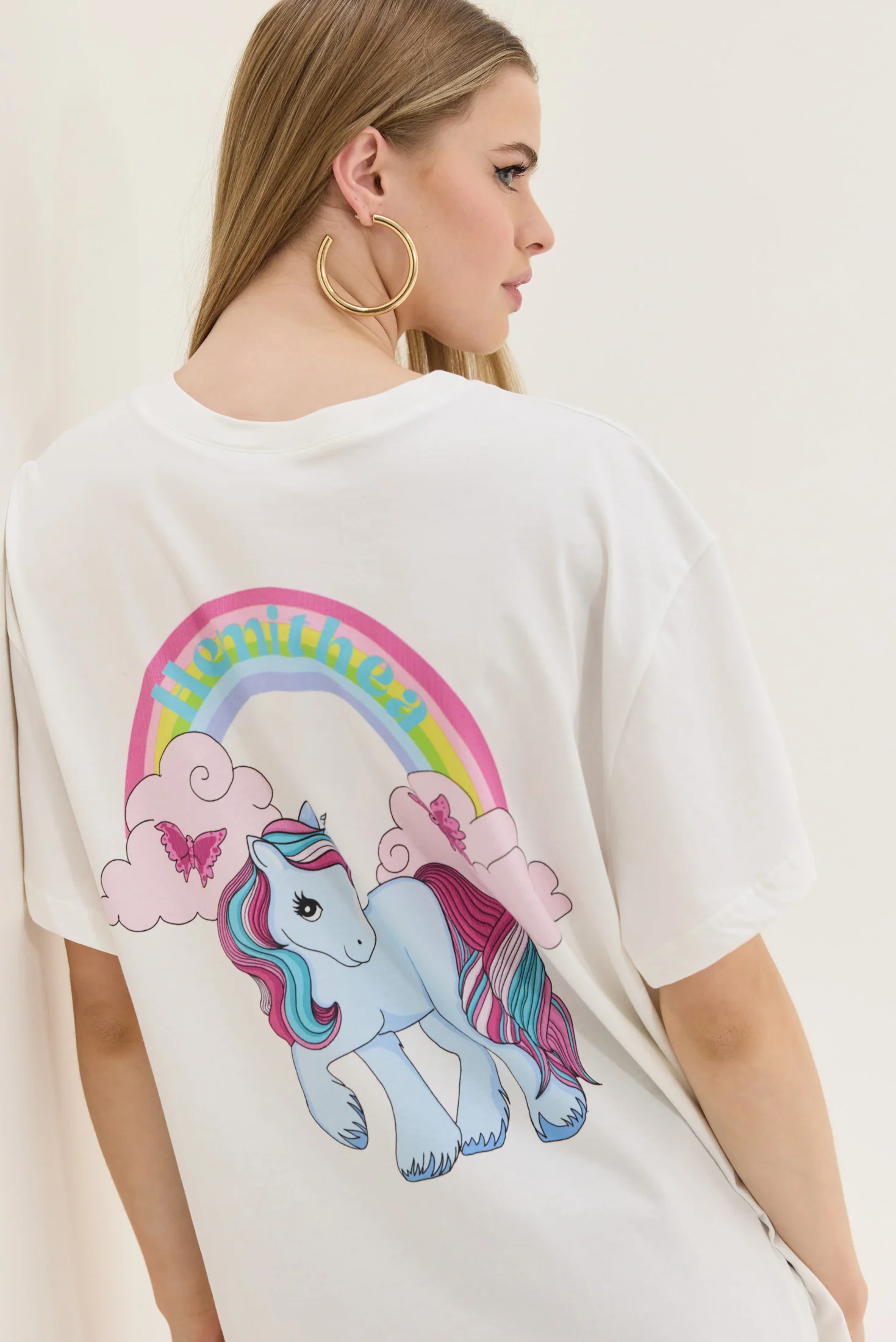 Cheetah T-shirt Off White (Pony)