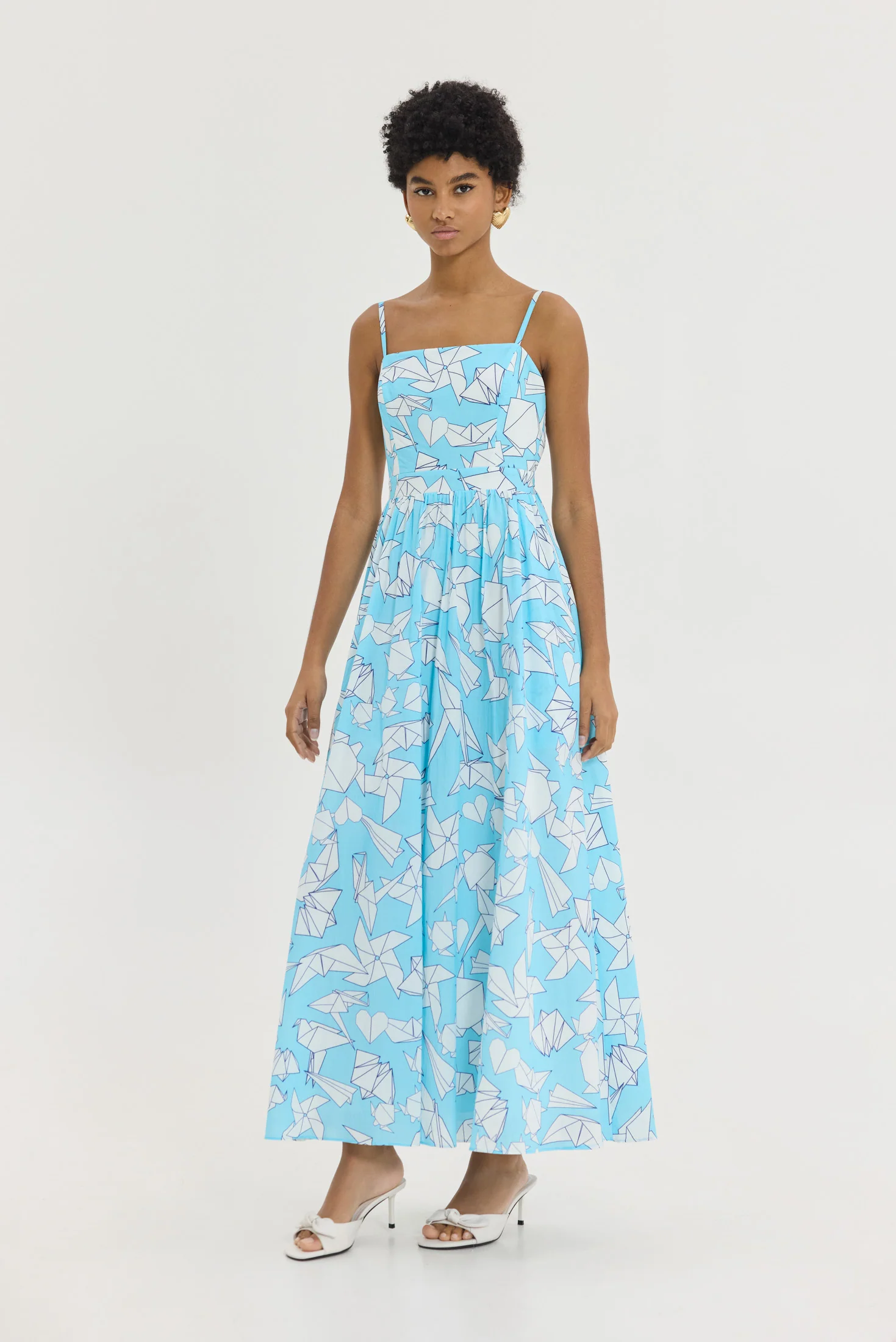 Mary Dress (Light Blue)