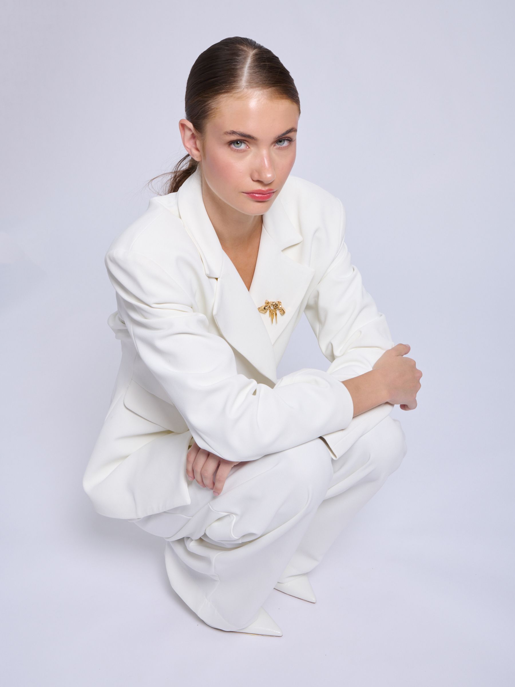 CEVENNES OFF WHITE BLAZER