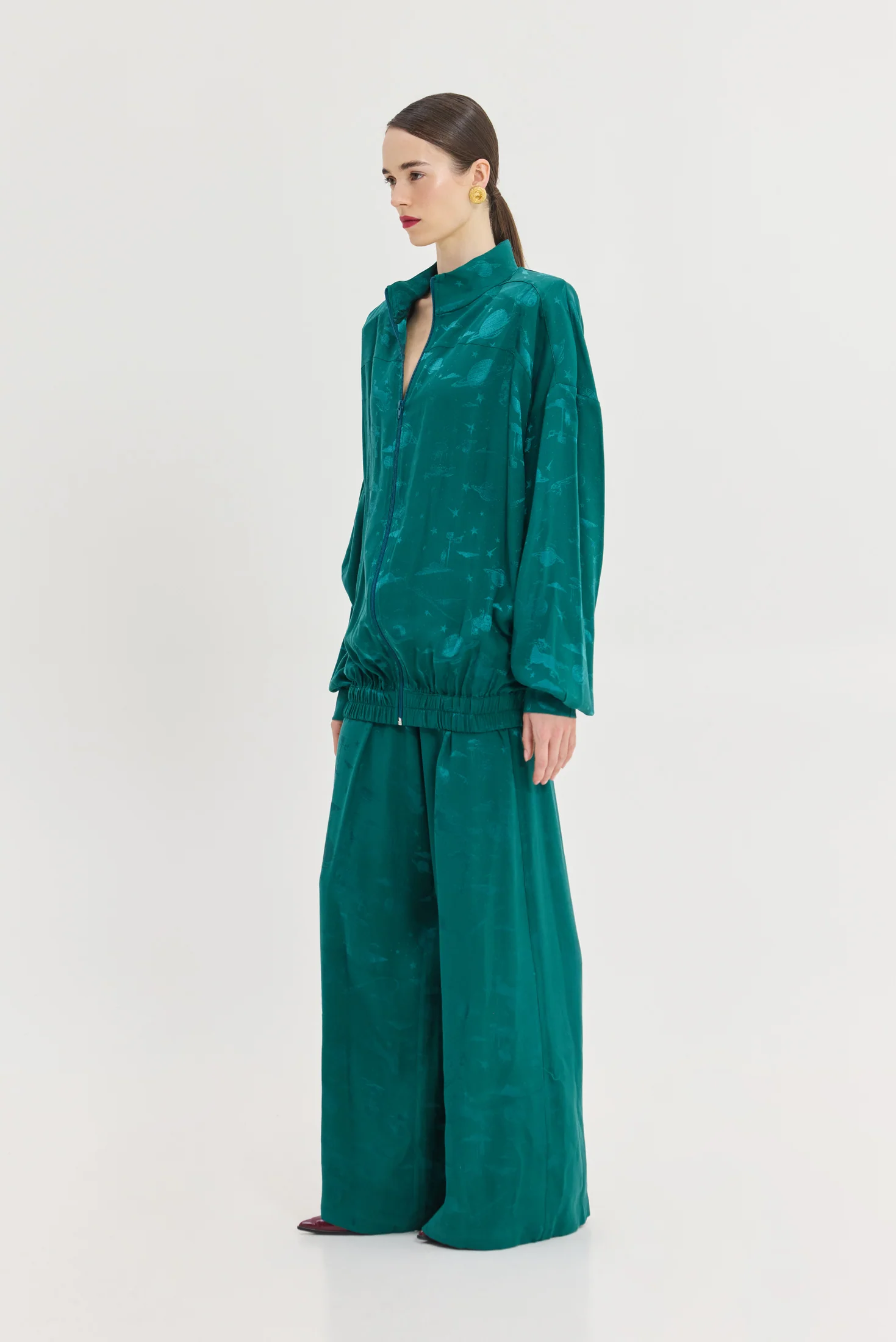 Chad Pants (Jacquard Green)