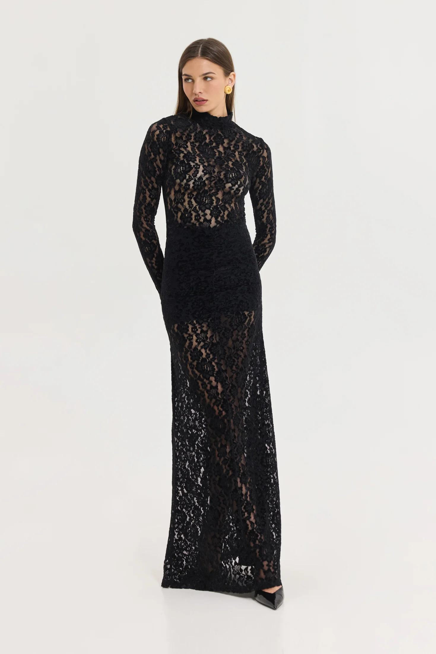 Mandarino Dress (Black)