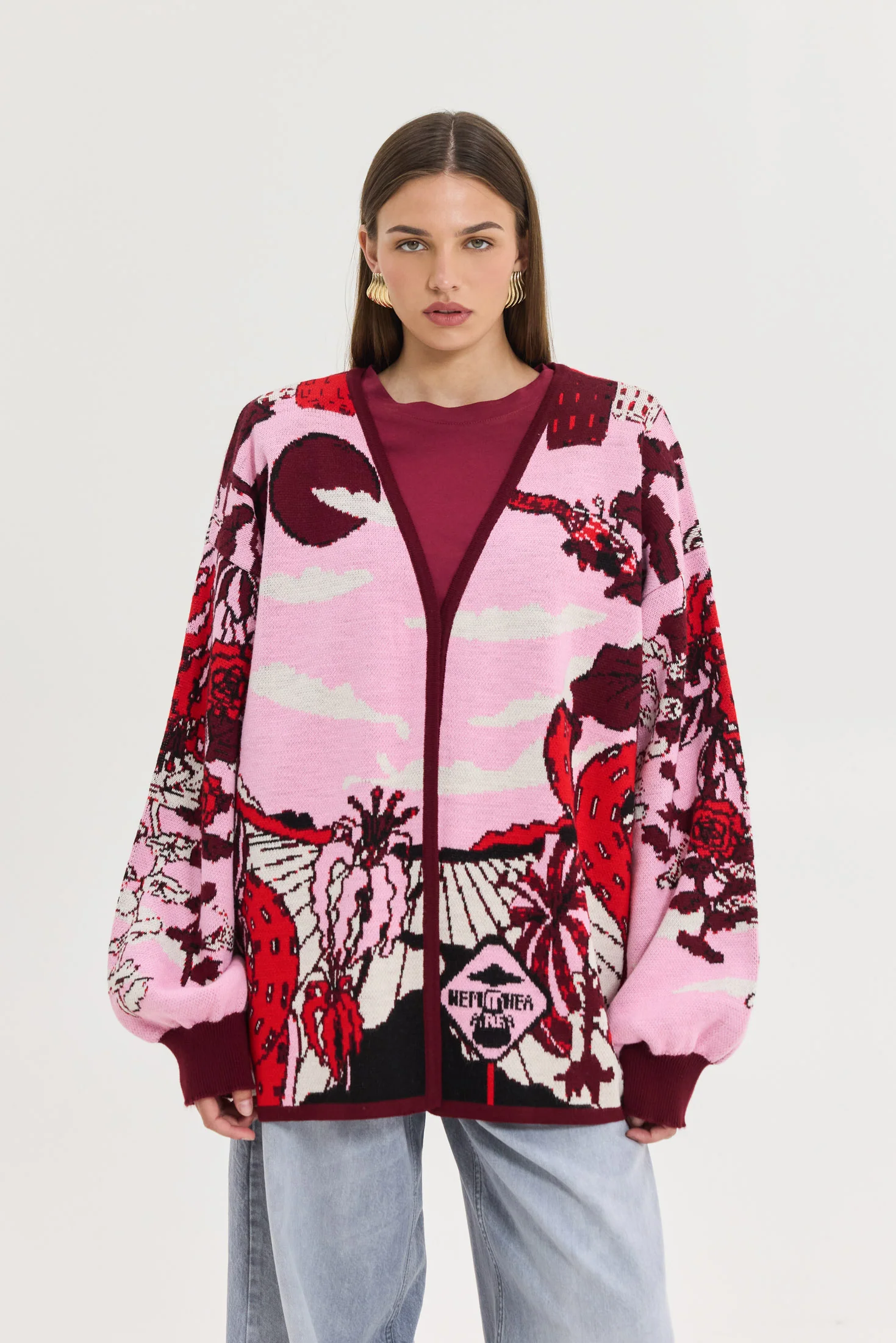Old Fashioned Cardigan (Pink)